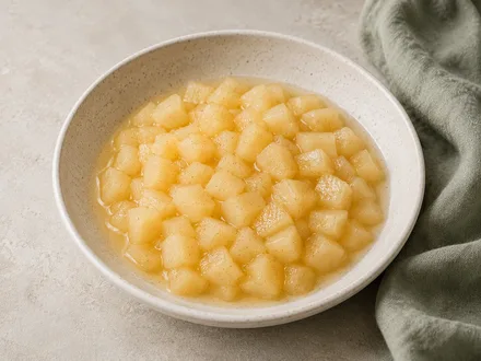 Pear & vanilla compote — a reflux-friendly recipe